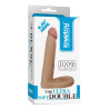 LoveToy Double gode Cockring - 14 x 2.8 cm Flesh